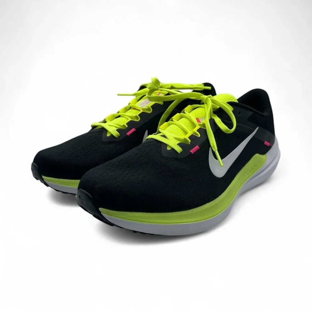 Nike Air Winflo 10 XCC 'Black Volt' Running Shoes FN6825-010 Men's Size 11 - Picture 3 of 7